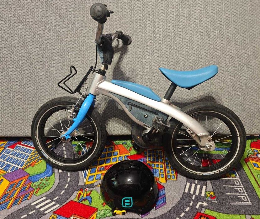 Bicicleta copii BMW KidsBike 2 in 1 (2,5-6 ani) Roti 14 Inch