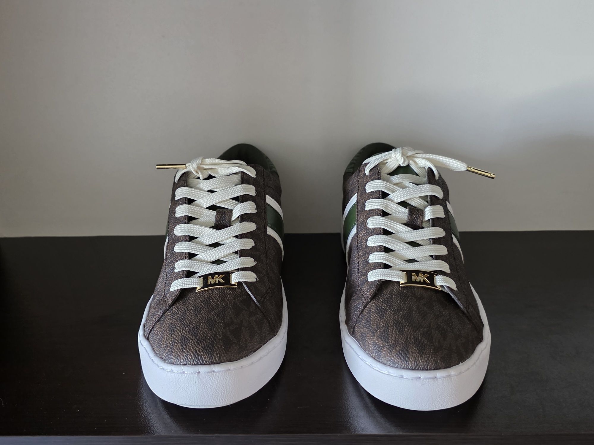 Michael Kors Stripe Lace Up 40номер 25см Стелка Нови с Кутия