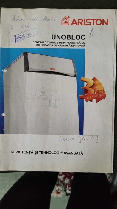 CT ARISTON, ITALIA, an 2004, functionala la doar 300 lei.