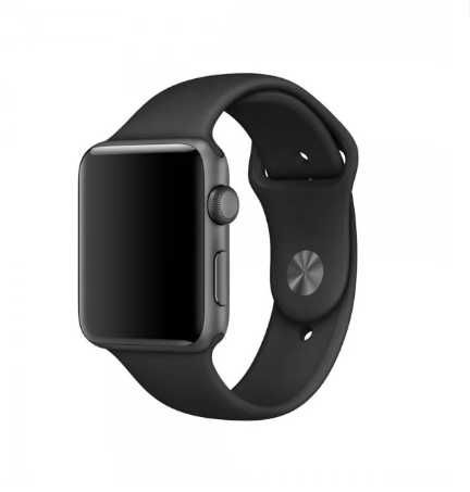 Curea Apple Watch Seria 10 Negru, Premium