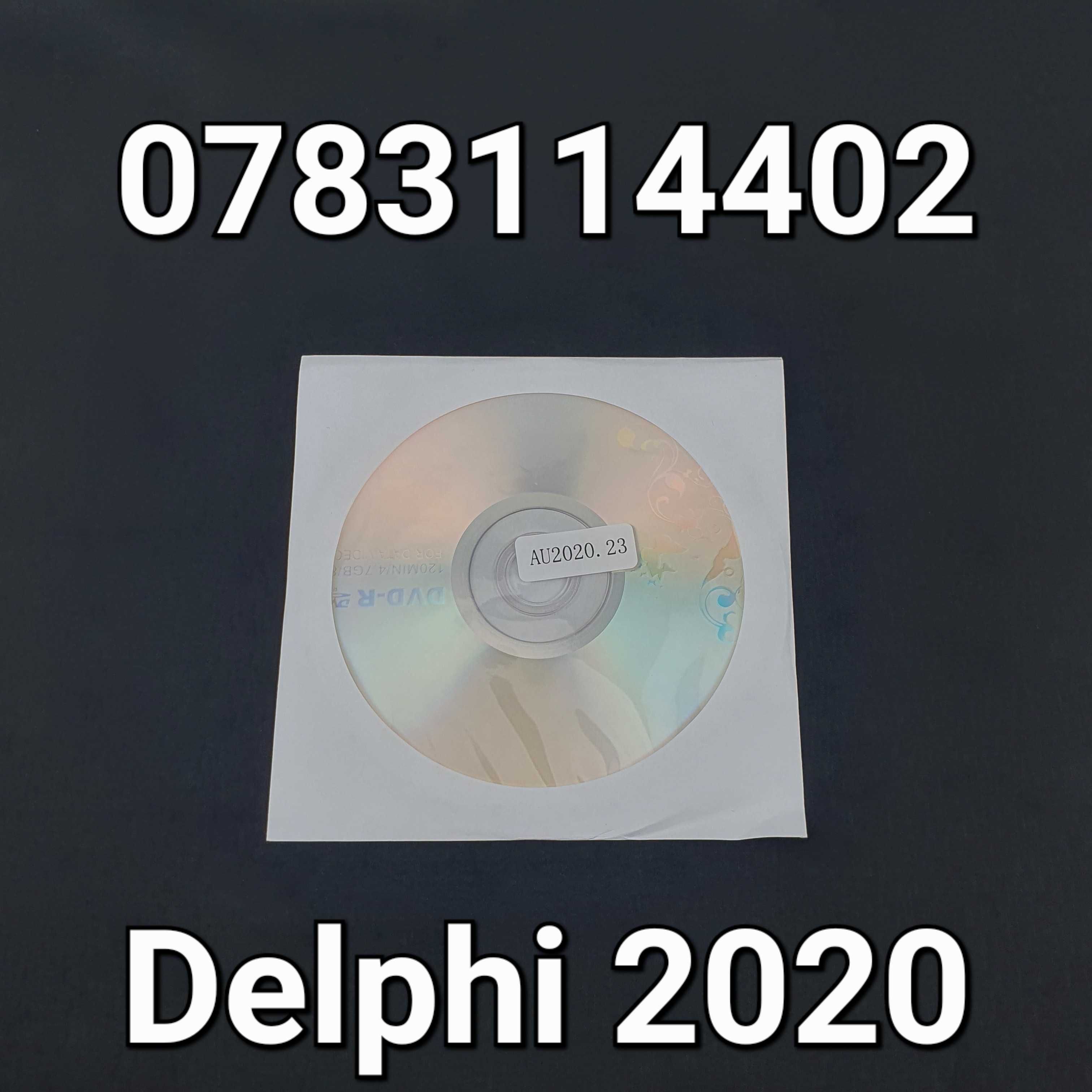 Nou-Sigilat-HQ- CD Software Delphi 2020 -Multimarca-Soft Diagnoza Auto