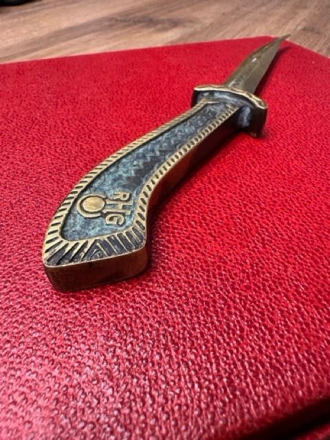 vand panoplie/cutit/cuțit deschis plicuri (arta, decor,vintage, vechi)