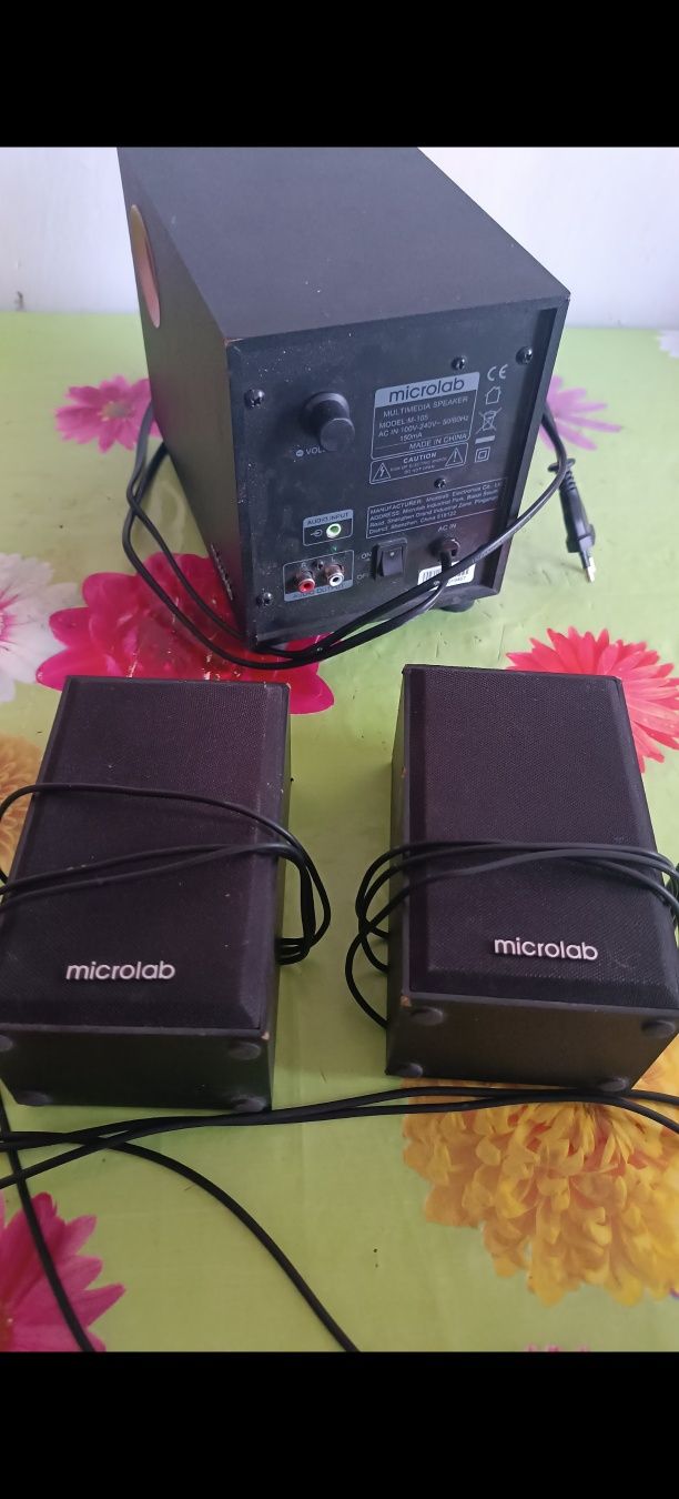 Microlab iust listen Multimedia Speakers M–105