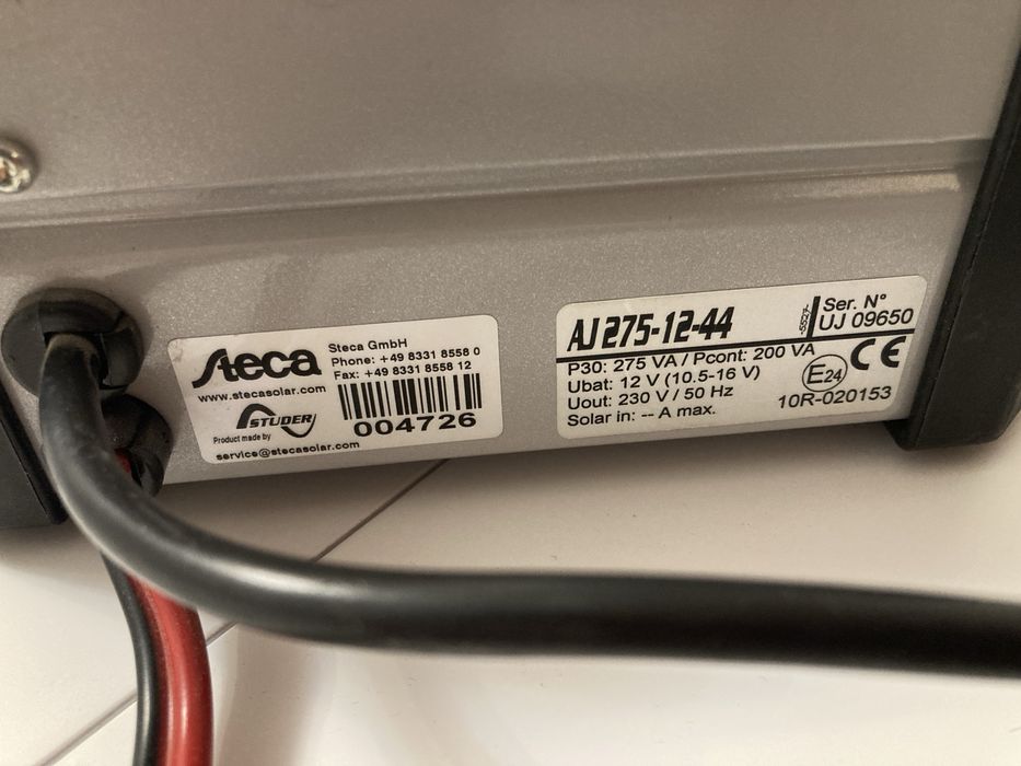 Инвертор Steca 12/275VA