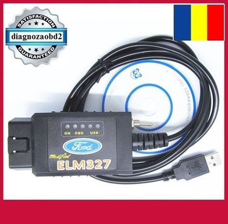 Tester diagnoza auto Ford Mazda ELM327 Bluetooth sau USB