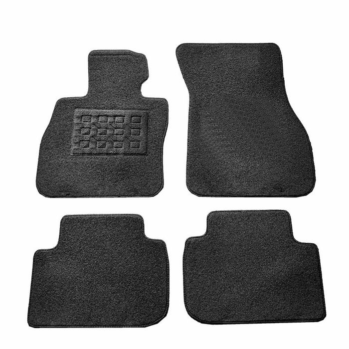 Covorase mocheta Bmw Seria 1 (F40) 5 usi, Serie 2 (F44) Gran Coupe 2019-> prezent, Negre, set de 4 bucati
