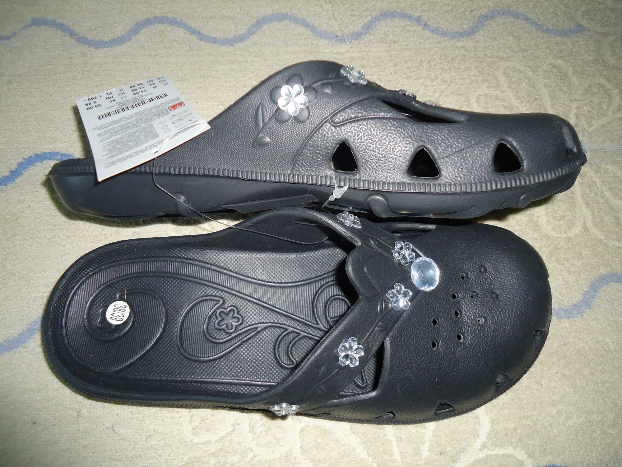 Женские шлёпанцы Crocs оригинал 38 размер из Германии.