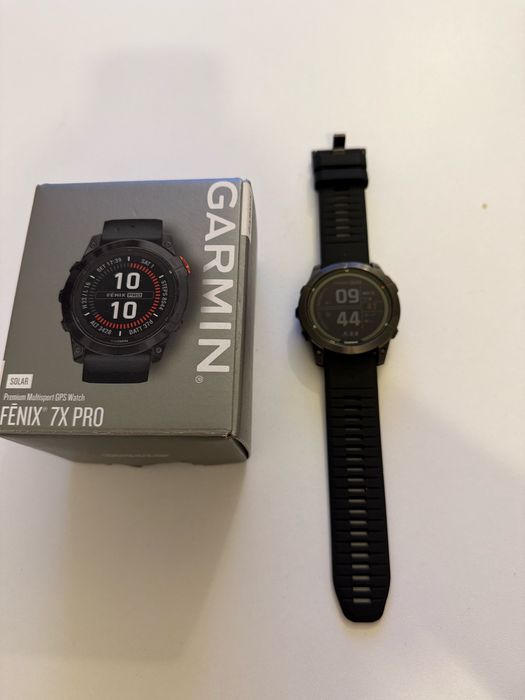 Garmin Fenix 7x PRO power glass solar