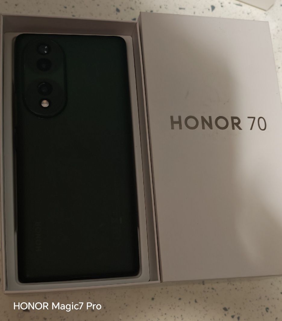 Смартфон Honor 70, Dual SIM, 8GB RAM, 256GB, 5G, Emerald Green