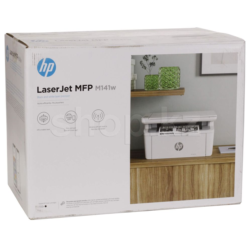 Принтер HP LaserJet M141W( МФУ лазерный ч/б A4) Wi-Fi