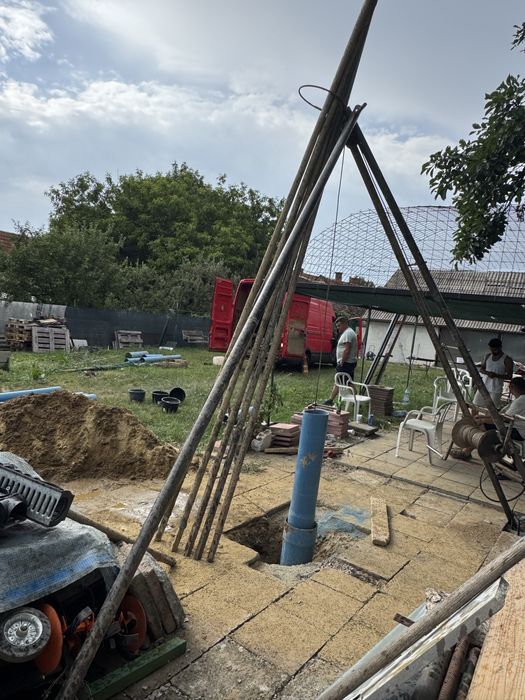 Foraje Puturi Apa Denisipari Fantani Prelungiri Piloni