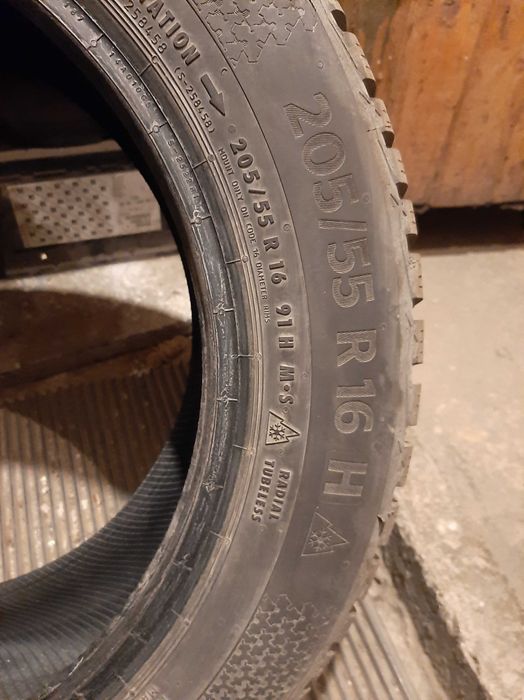 Комплект зимни гуми CONTINENTAL WinterContact TS 870 205/55 R16 91H