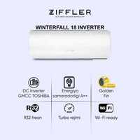 Кондиционер Ziffler Winterfall 18 inverter WiFi R32 GMCC Toshiba 2024