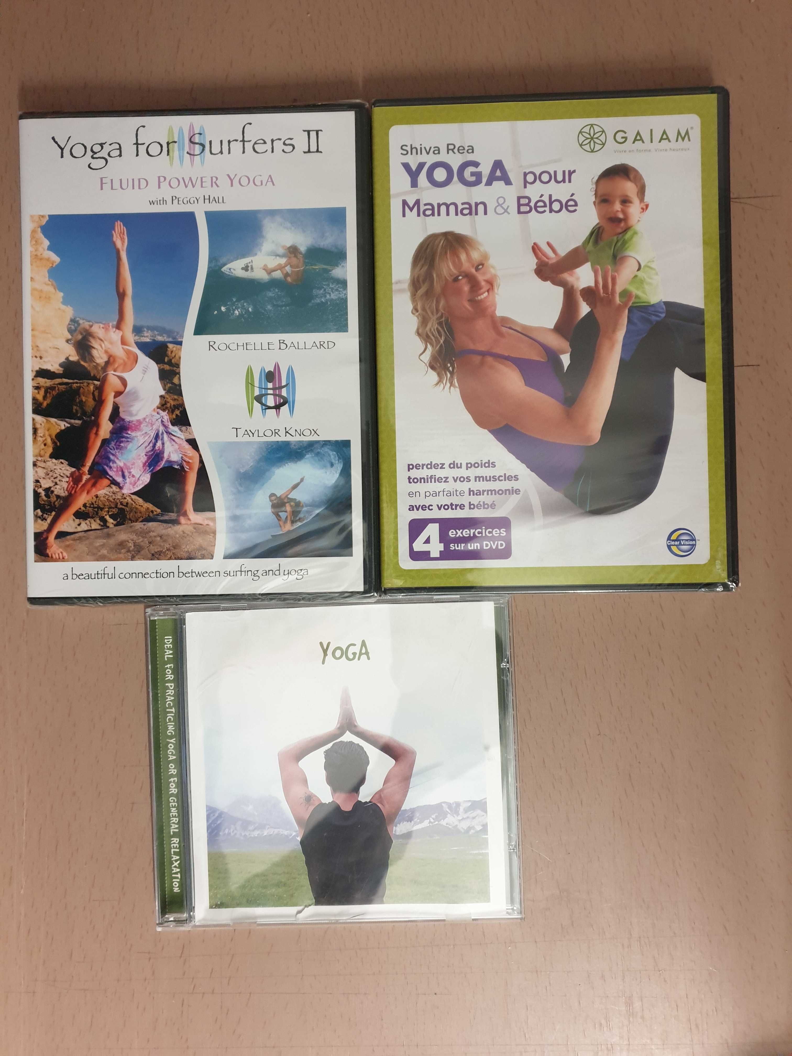 CD/DVD-uri cardio/ fitness/pilates/yoga
