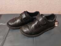 Кожанные школьные туфли Pafi на мальчика 32 размер