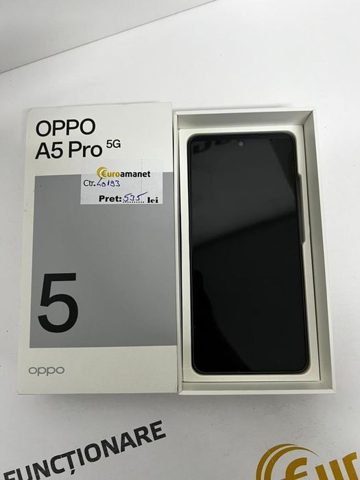 Telefon mobil OPPO A5 Pro, Dual SIM, 8GB RAM, 256GB, 4G -I-