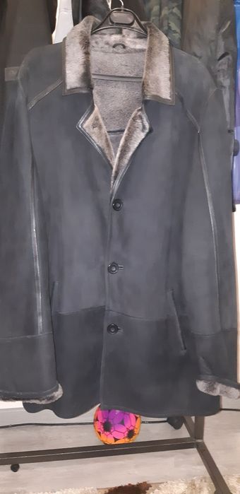 Дубленка ягненок куртка  р.56