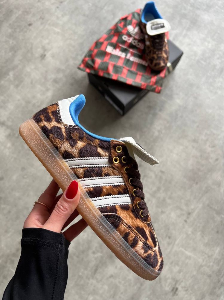 Adidas X Wales Bonner Samba Leopard  (Full Box)