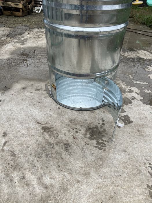 Afumatoare butoi zincat