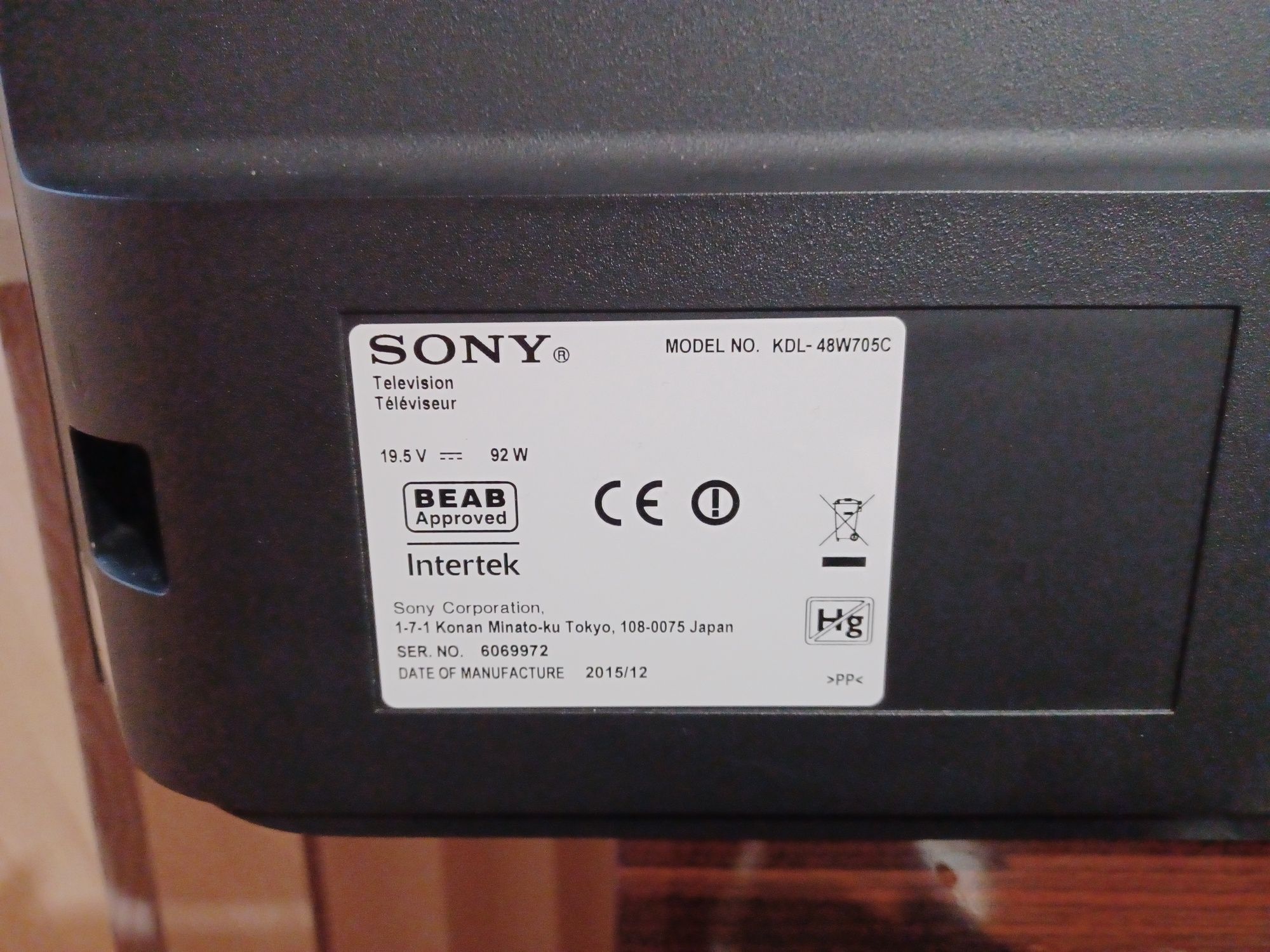 Smart  телевизор Sony Bravia