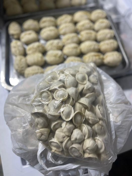 Домашние пельмени , манты , вареники