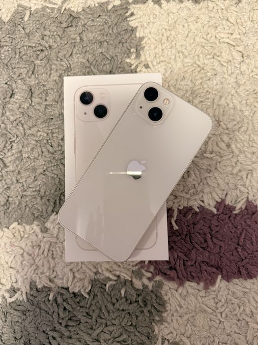 Telefon mobil Apple iPhone 13, 128GB, 5G, Starlight