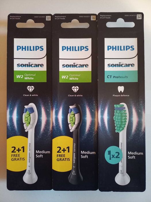 Оригинални накрайници за четки Philips Sonicare комплекти от 2 и 3 бр