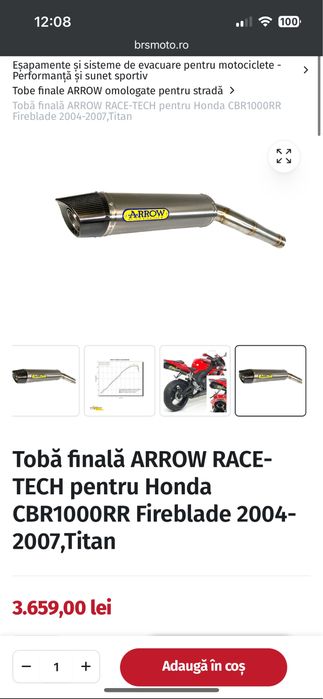 Evacuare sport SC Project Akrapovic Mivv