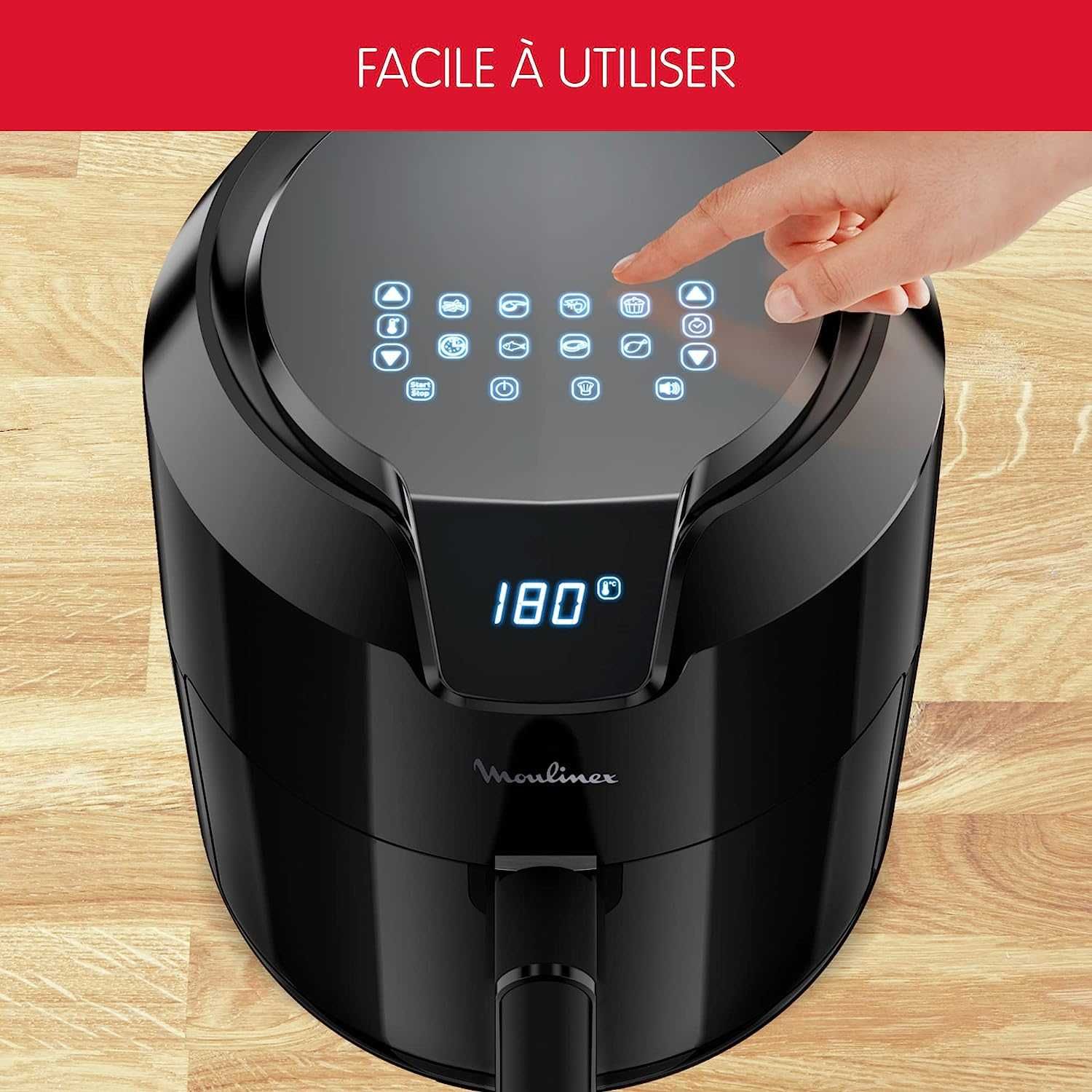 Уред за готвене без мазнина Moulinex Easy Fry 4.2 Litre,Гаранция
