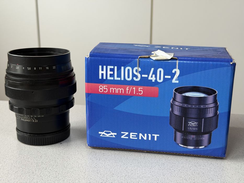 Helios 85mm f1.5 montura Canon