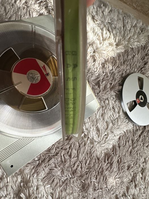 8 role magnetofon 18cm - BASF, Scotch, Uher, Schneider