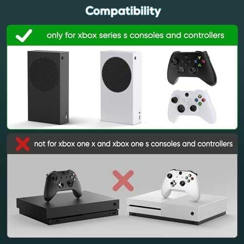 Модернизирана стойка за вентилатор Xbox Series S със зарядна станция
