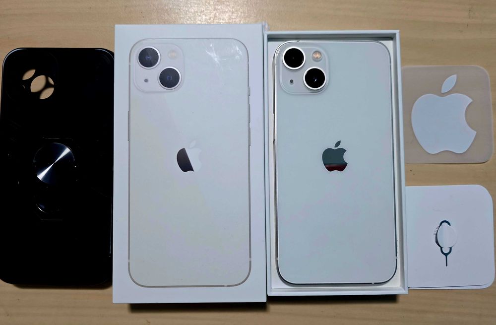 Iphone 13, 5G, nota 10 pe linie !! Alb,Pachet complet,orice retea