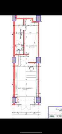 Spațiul comercial De inchiriat ( sos Pentalimon,nr 89 bloc 404) ,