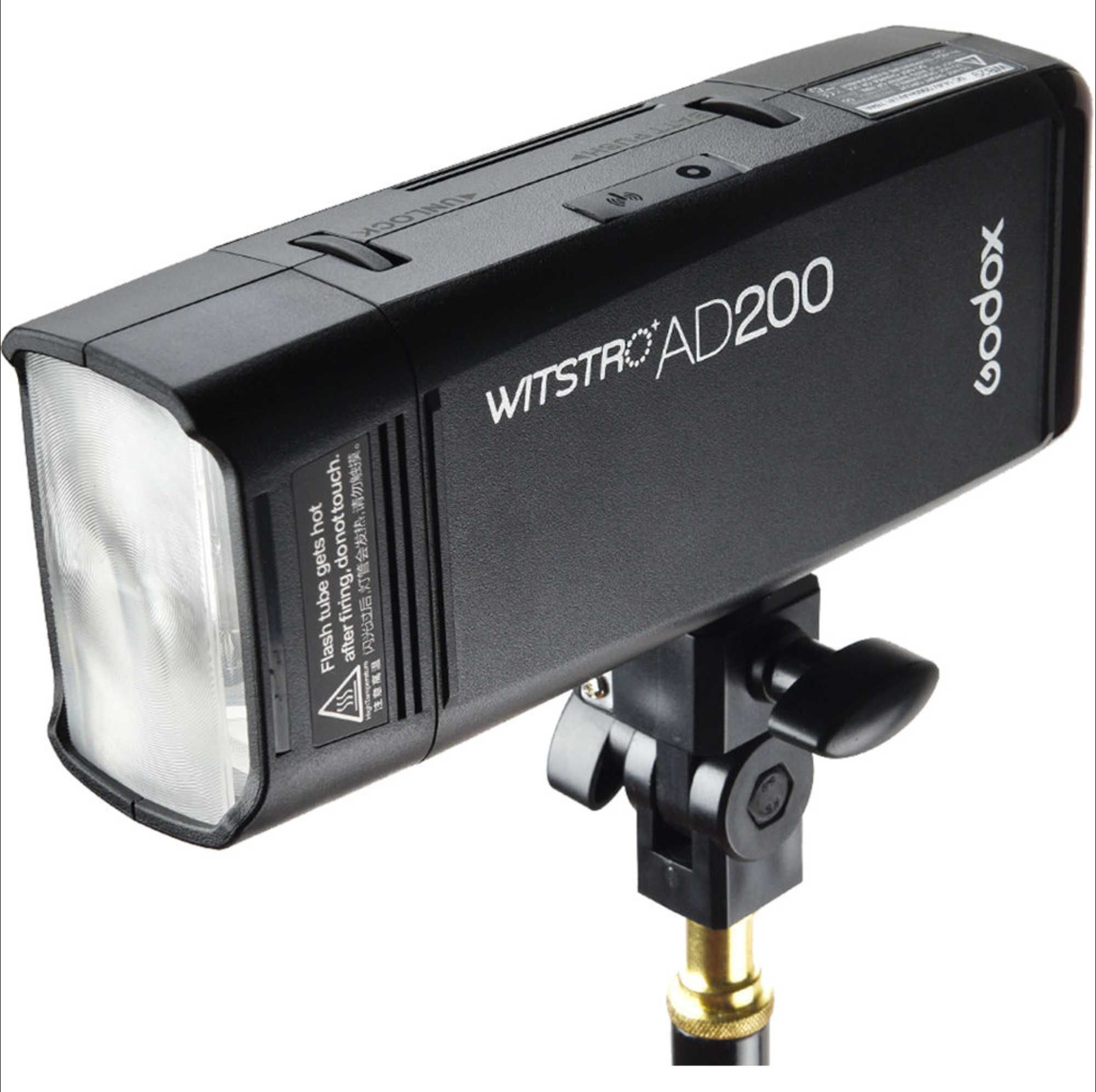 Godox Witstro AD200 вспышка аккумуляторная с поддержкой TTL