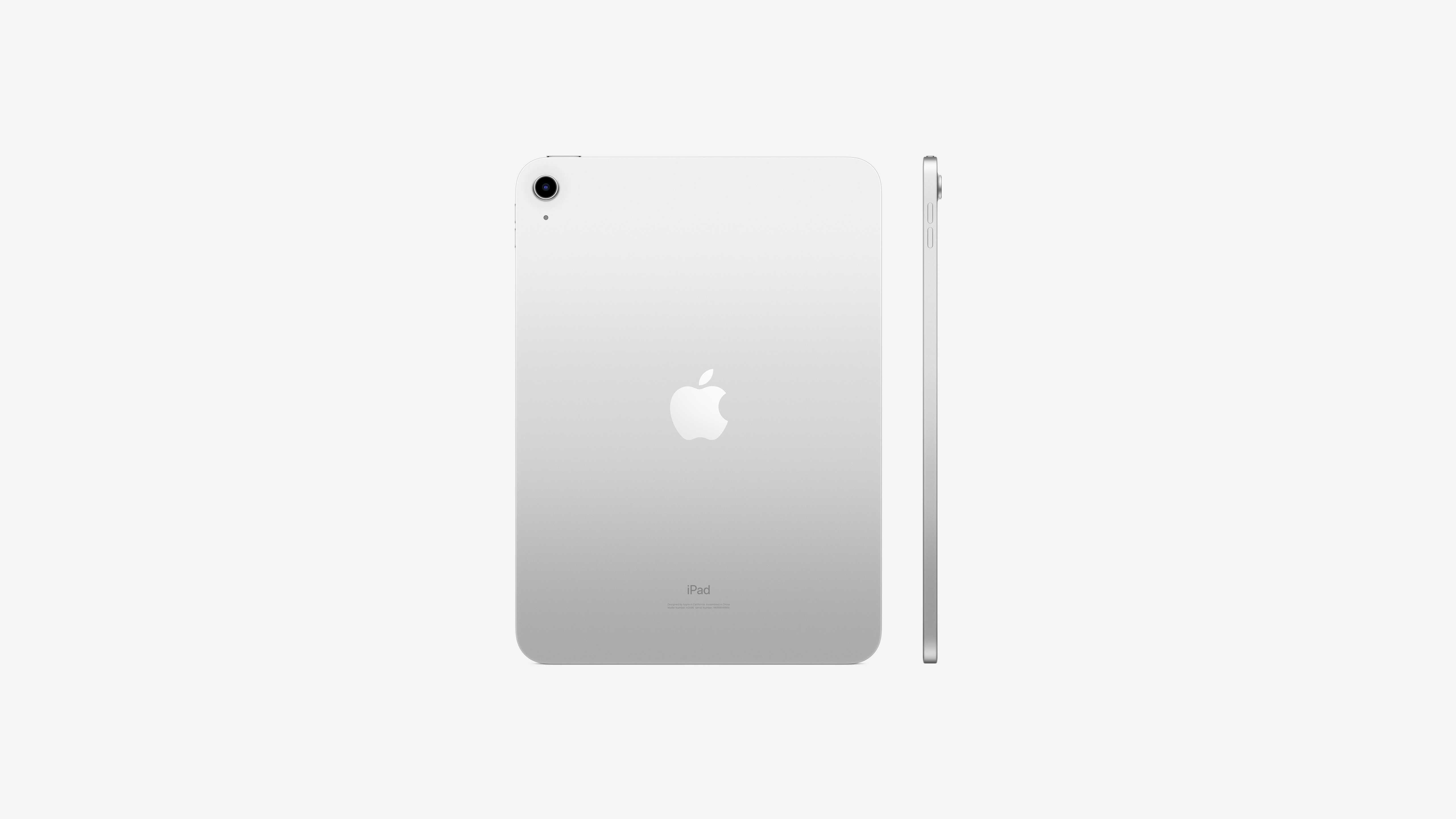 iPad 10.9 (10 Gen), 64 ГБ, Wi-Fi, Серебристый, 2022