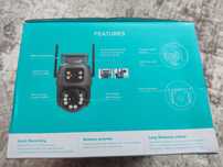 Камера 4К, 8MPX, Wifi, PTZ,Dual screen,human detect+ карта памет 128GB