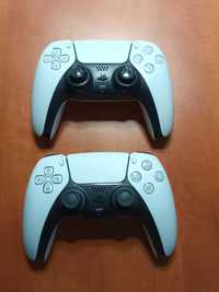 Controller Wireless PlayStation 5 PS5 Dual Sense White joystick
