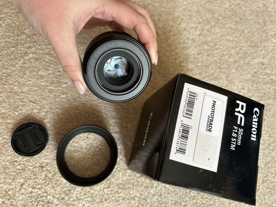 Объектив Canon RF 50mm f1.8 STM