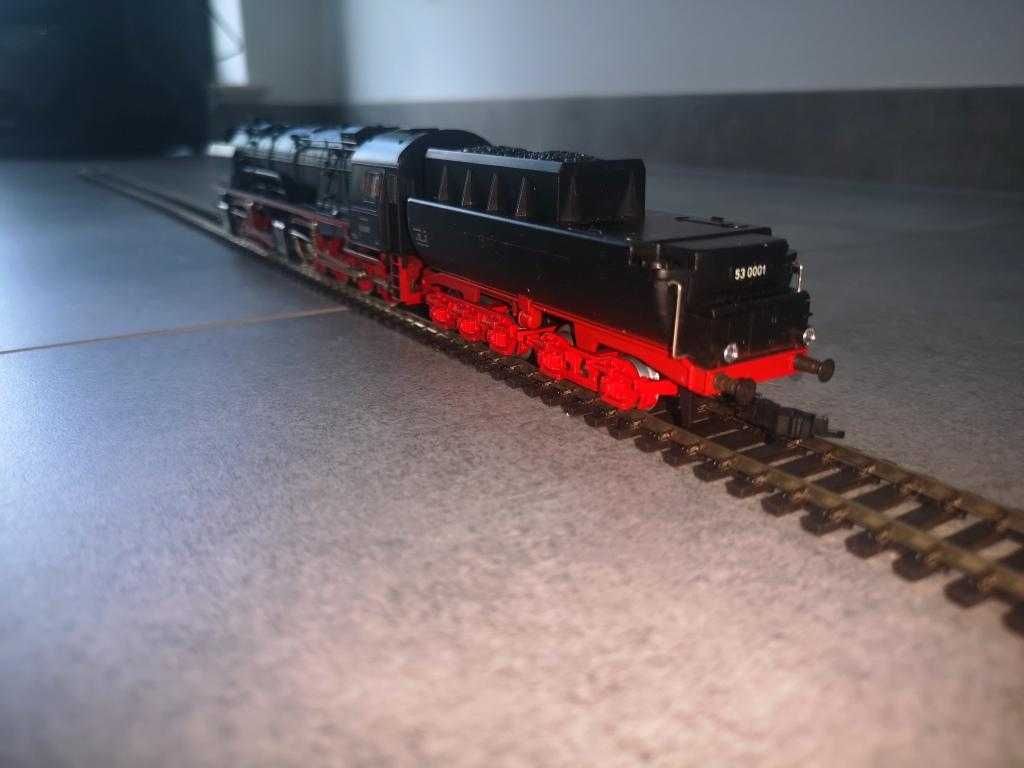 locomotiva cu aburi H0 DRG - BR 53 001 Borsig Mallet - AC Marklin
