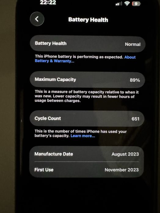 Iphone 15,128 gb цвят мента