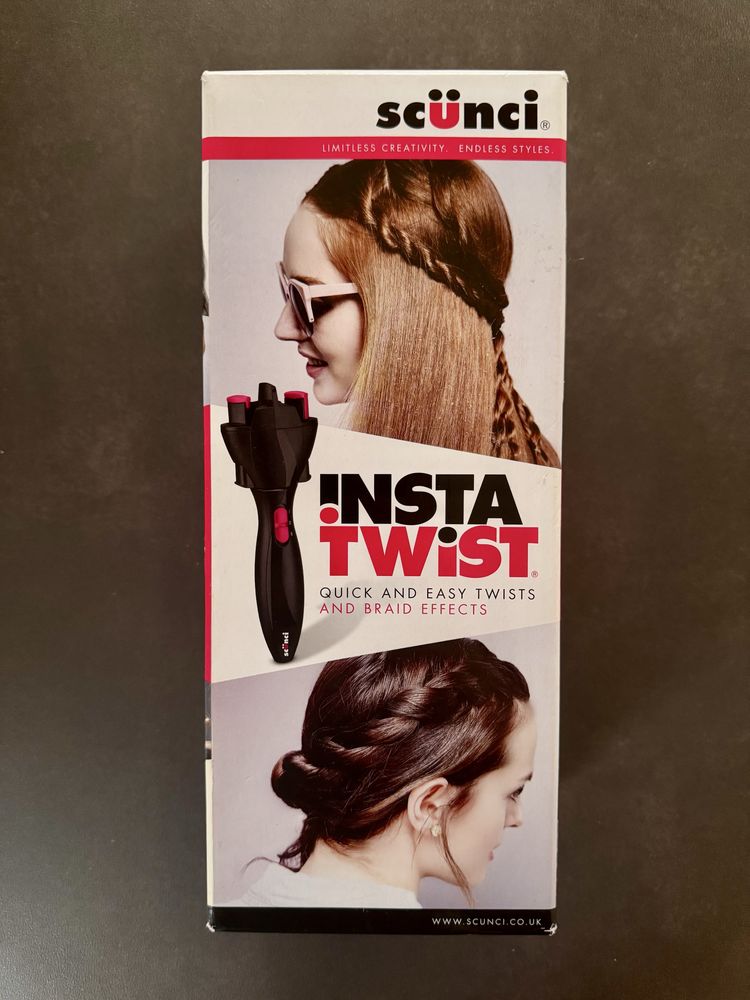 Уред за плитки Scunci insta twist