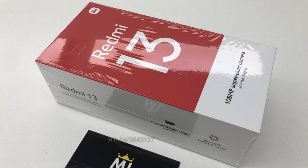 Redmi 13 .108мп камера