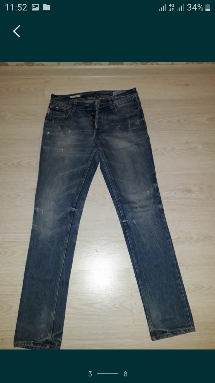 Мужские фирменные джинсы Jack Jones размер 29-30