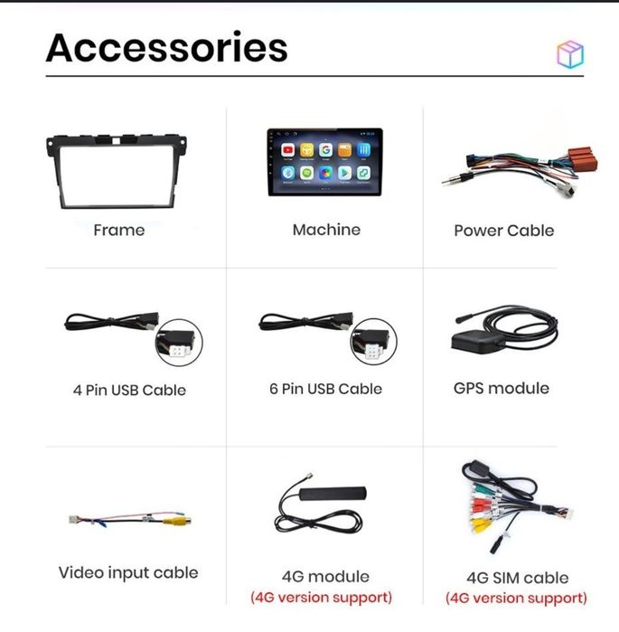 Navigatie Android dedicata Mazda CX-7 ( fab.2008-2015).