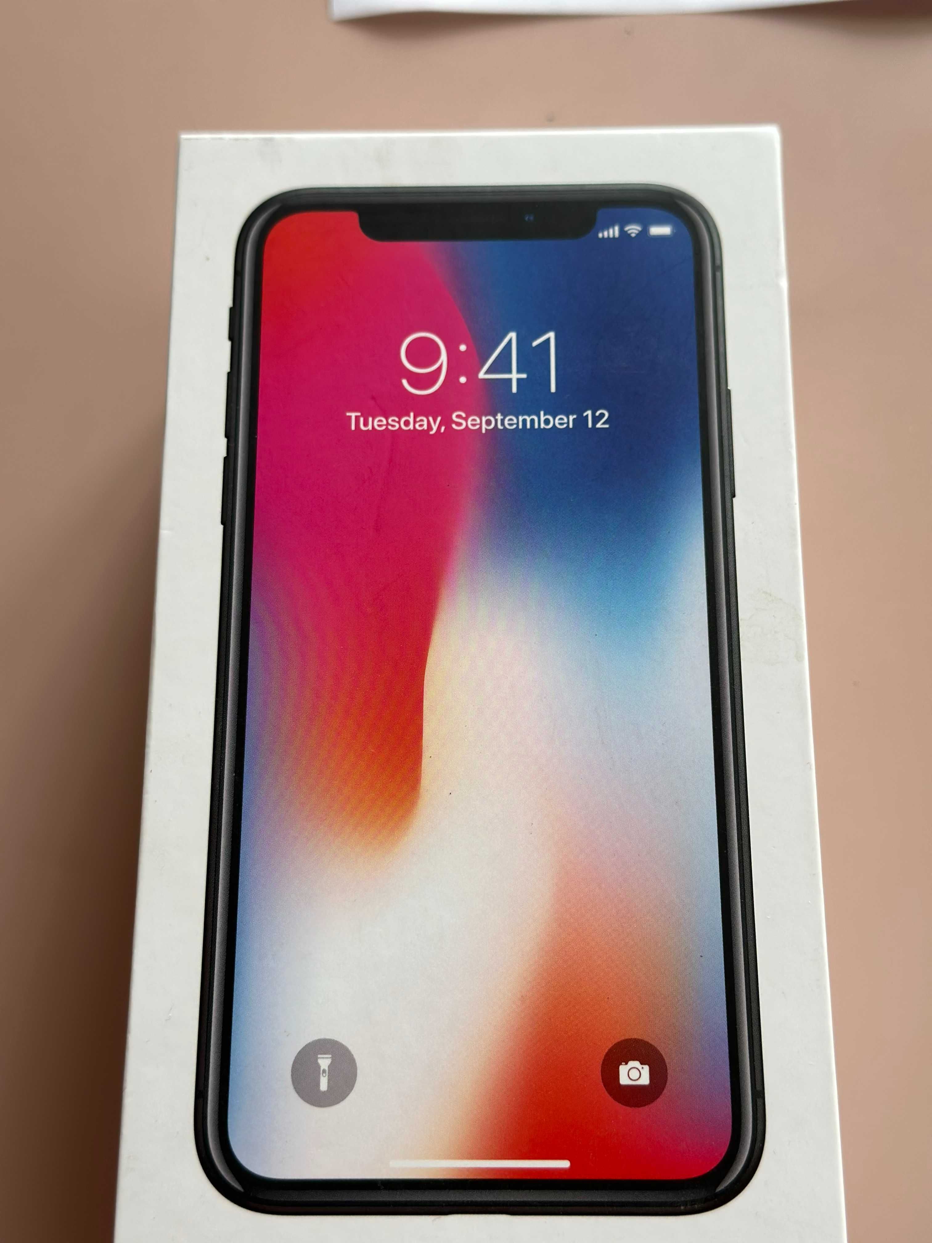 IPHONE X SPACE GRAY 64 GB Закупен  2020 г.