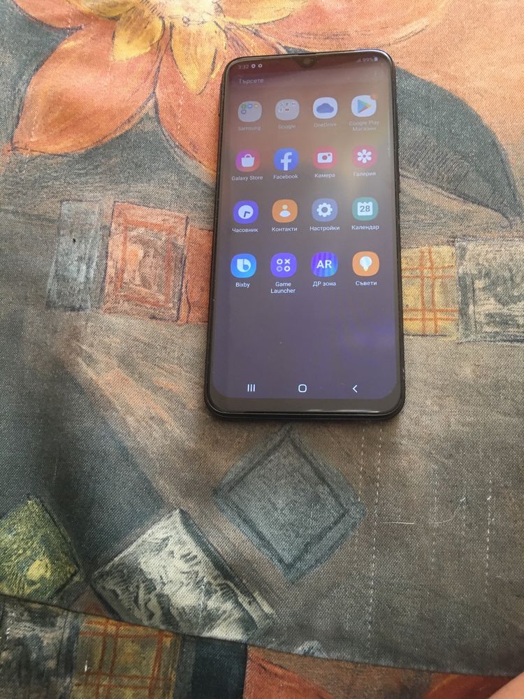 Samsung Galaxy - A 50 -128GB/4GB,Dual SIM,сиво -син металик,зарядно