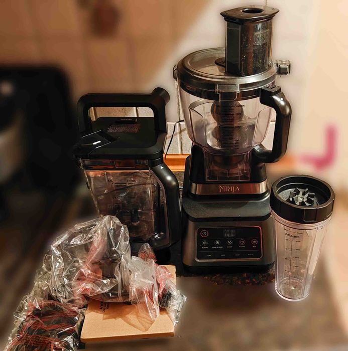 Кухненски робот Ninja 3-в-1 с 5 програми Auto-iQ, BN800EU 1200W