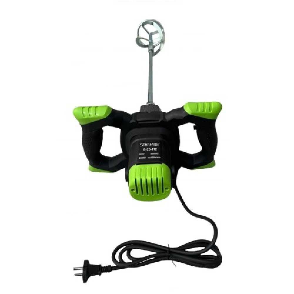 Строителен миксер - Бъркалка за бетон 2400W StahlMayer Black XR