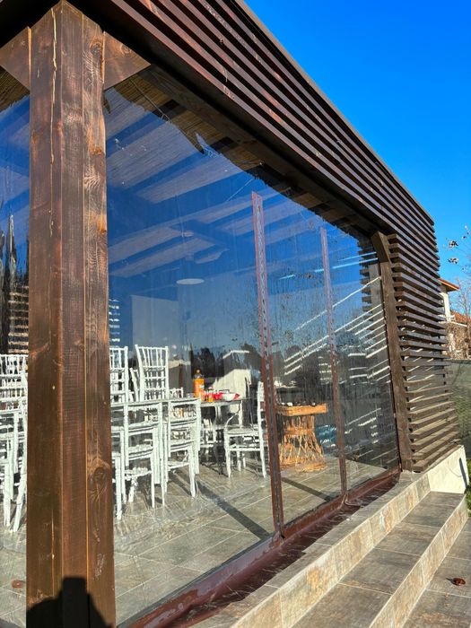 Folie PVC terase si foisoare/ folie terasa transparenta